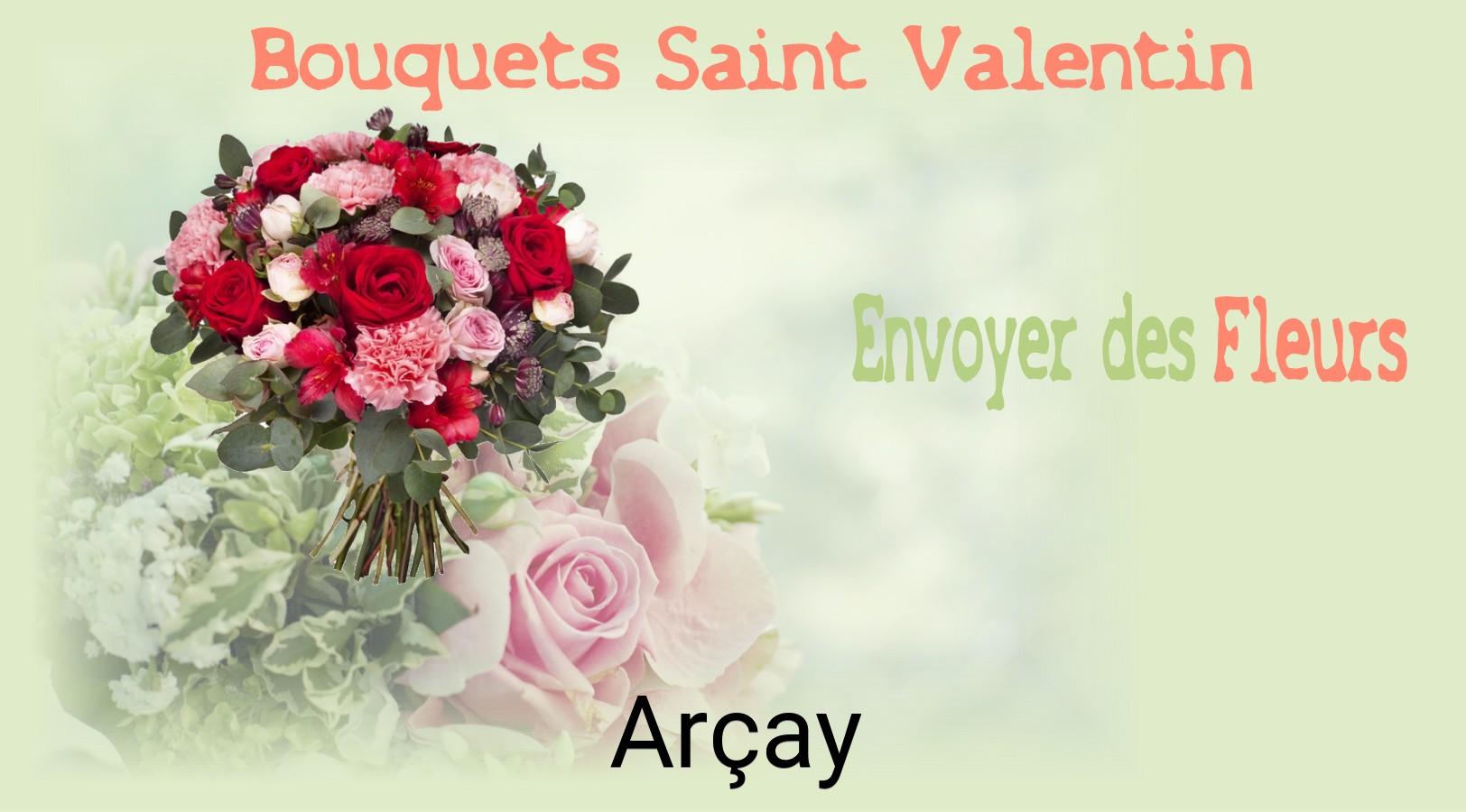 Roses de Saint-Valentin livrées à Arçay